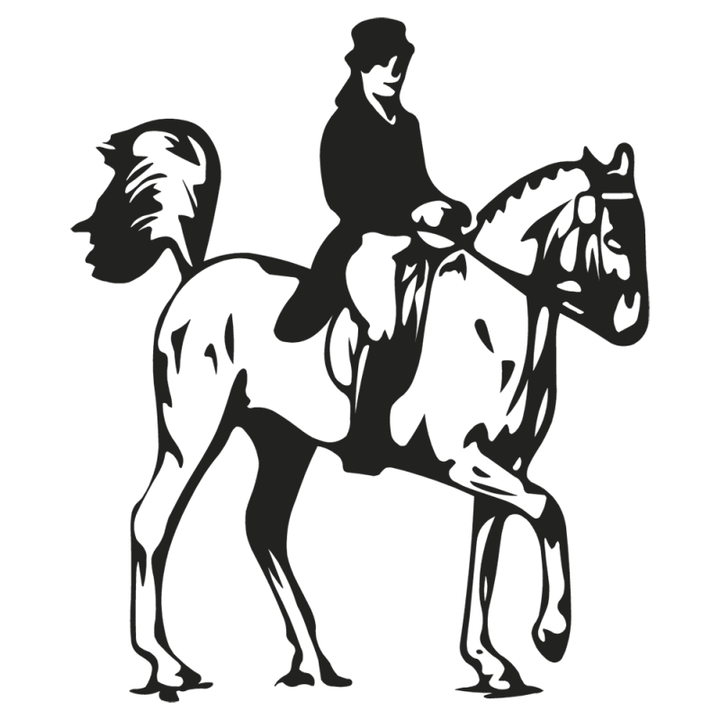 Sticker Chevaux