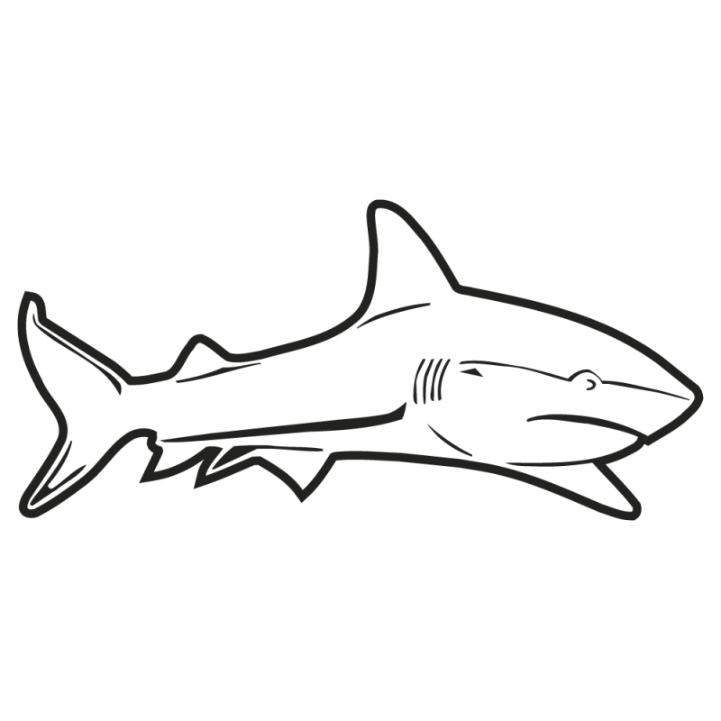 Sticker Requin