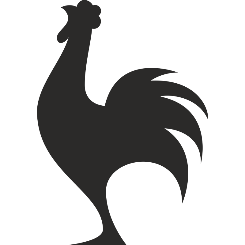 Sticker Ferme Coq 3