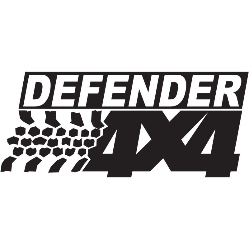 Sticker Logo 4x4 Defender