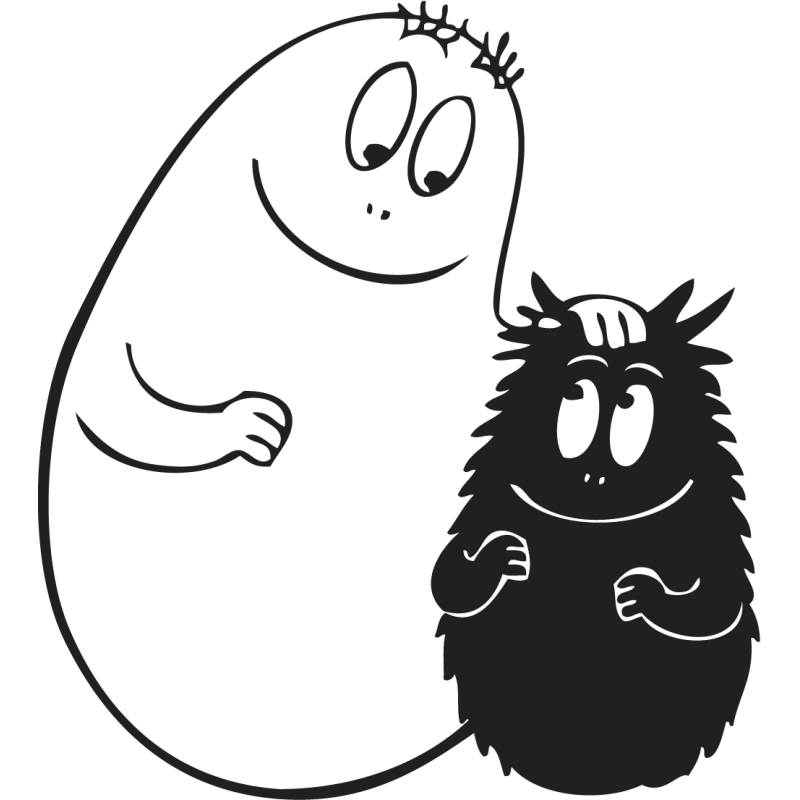 Sticker Barbapapa Et Barbamama