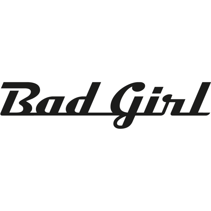 Sticker Bad Girl