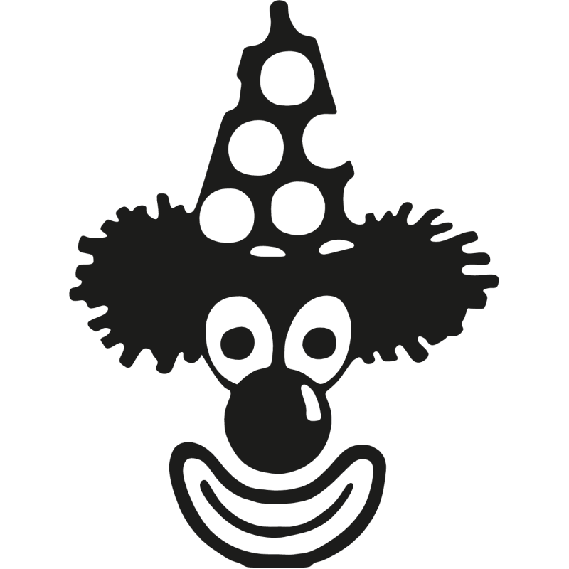 Sticker Clown