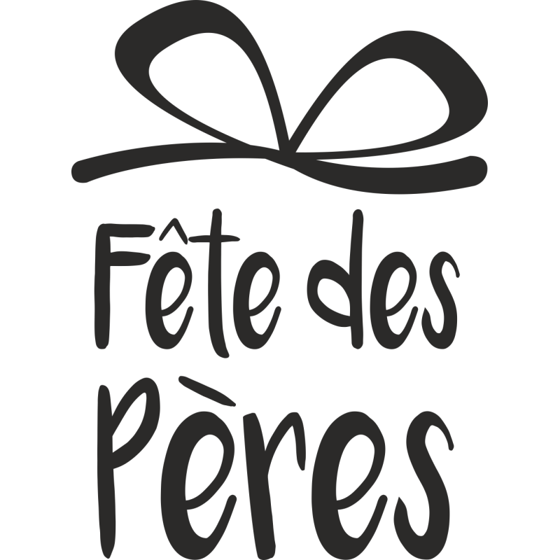 Sticker Fêtes Des Pères 2