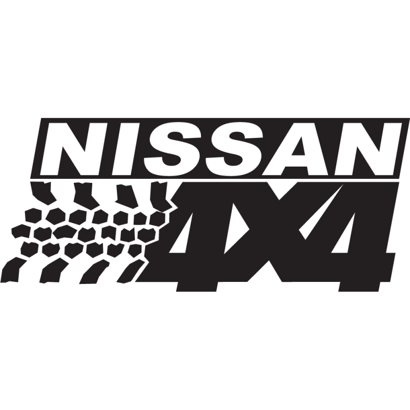 Sticker Logo 4x4 Nissan