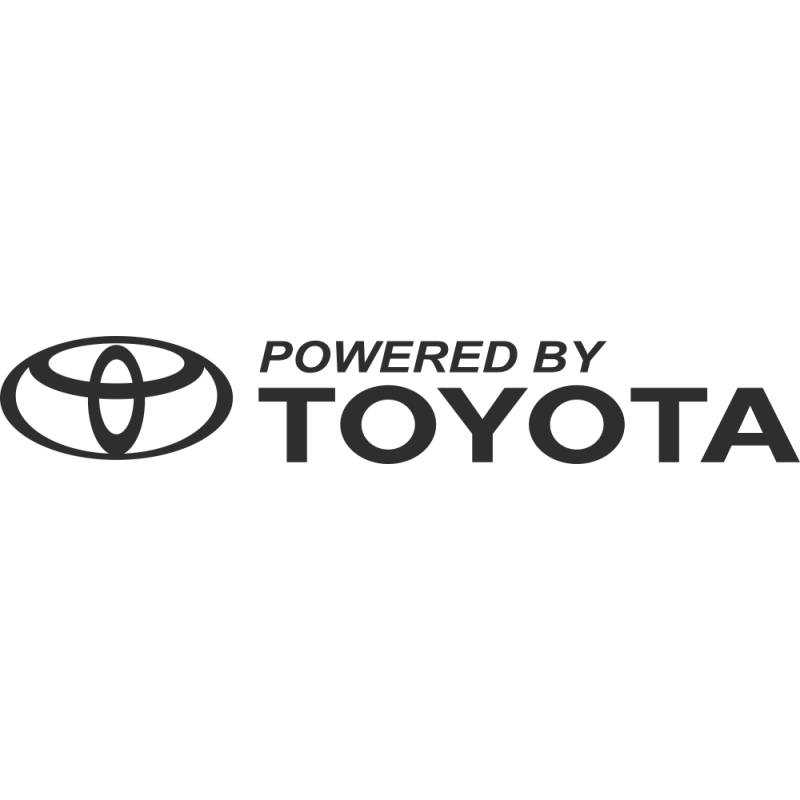 Sticker Toyota Powered