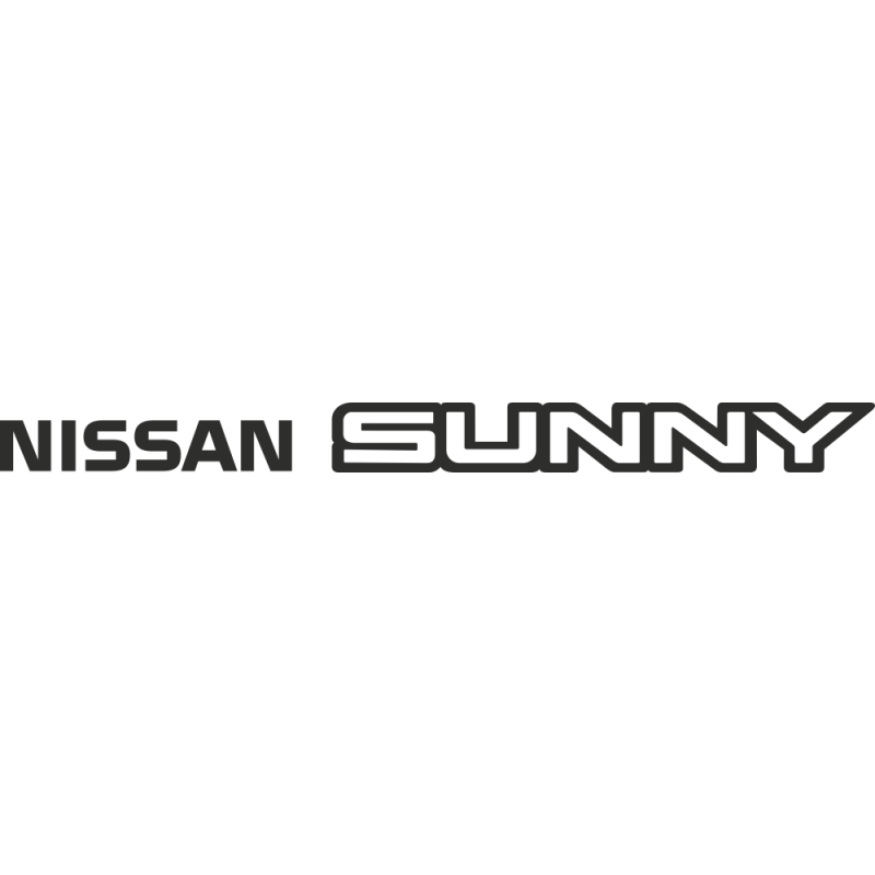 Sticker Nissan Sunny