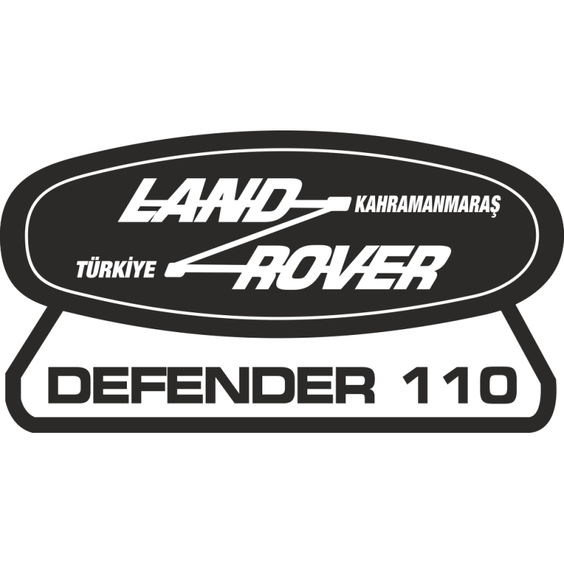 Sticker Land Rover Defender 110