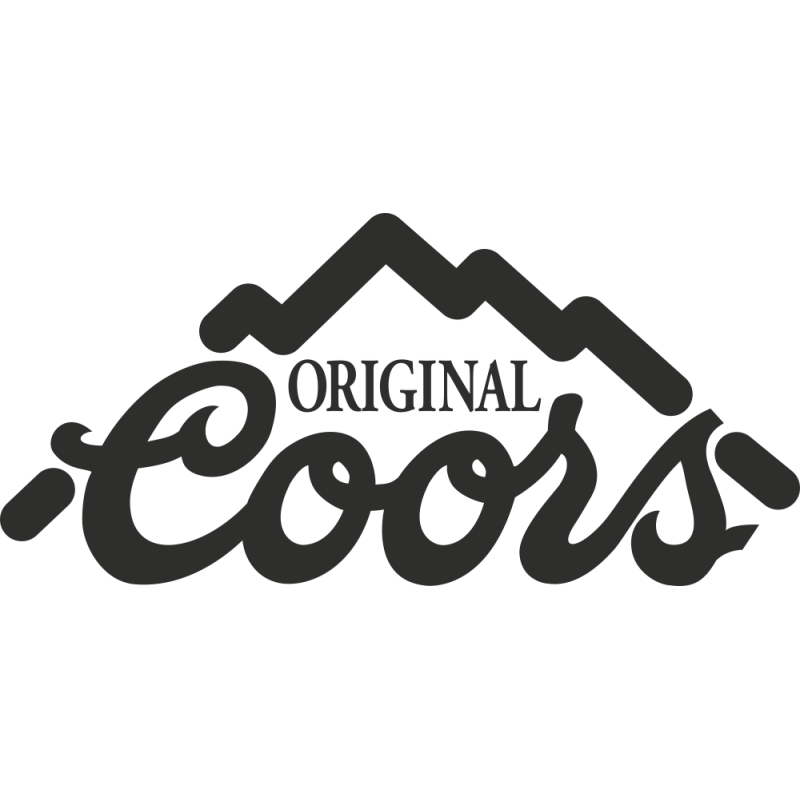 Sticker Original Coors