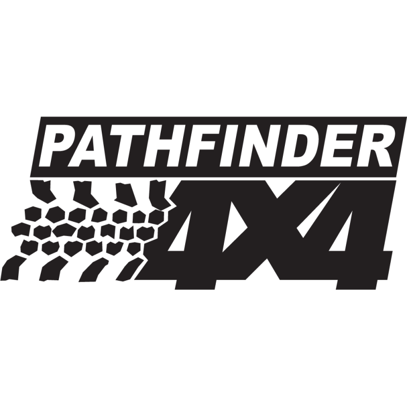 Sticker Logo 4x4 Pathfinder
