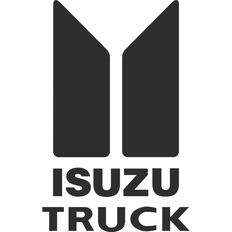 Sticker Isuzu Truck Logo