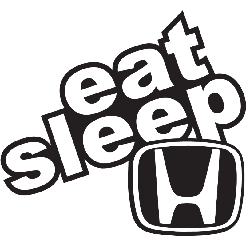Sticker Eat Sleep Honda