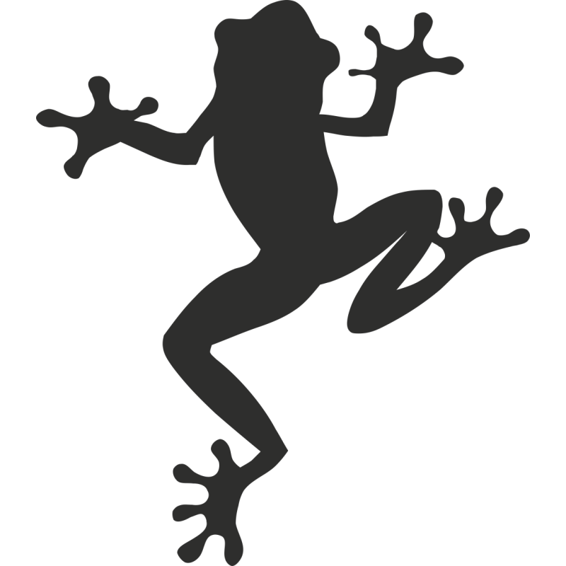 Sticker Grenouille Haut