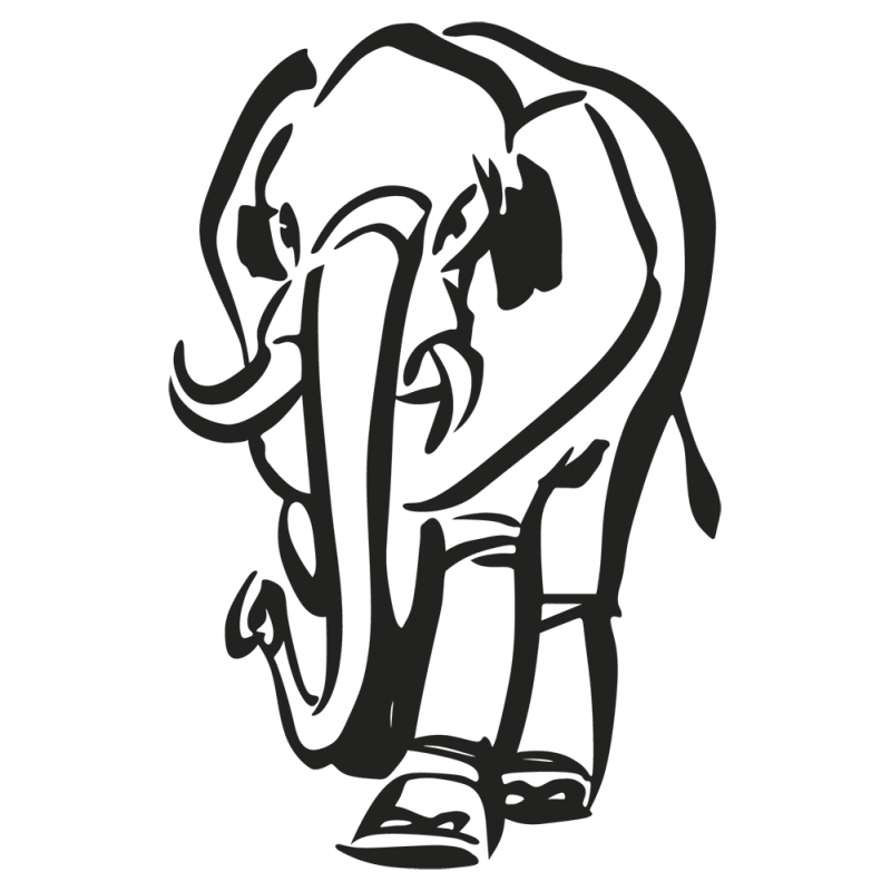 Sticker Elephant