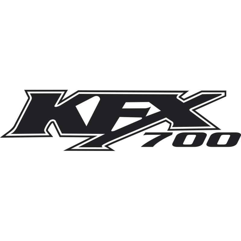 Sticker Kawasaki Kfx 700