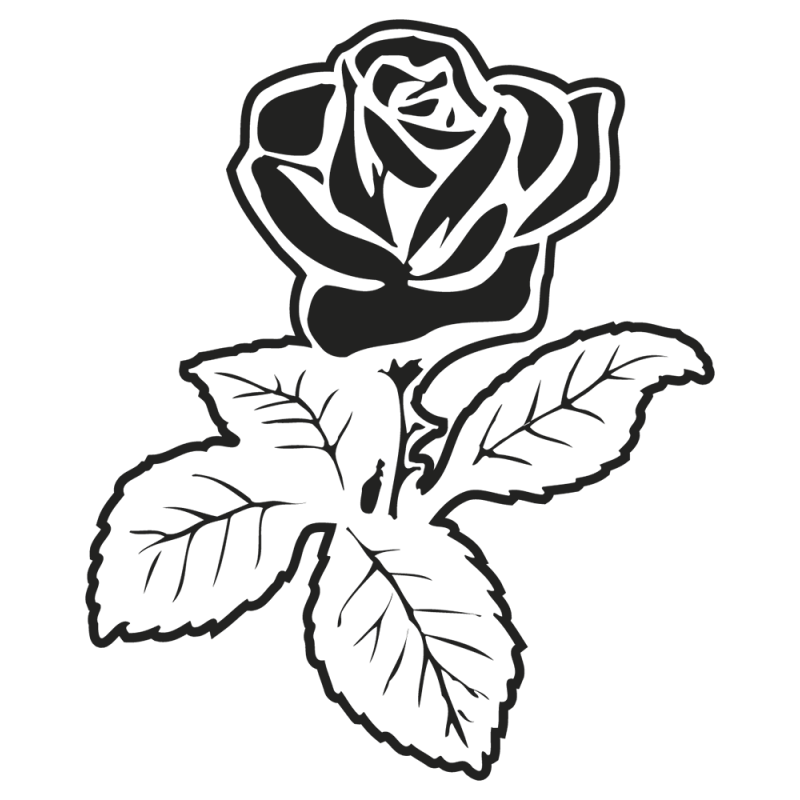 Sticker Rose